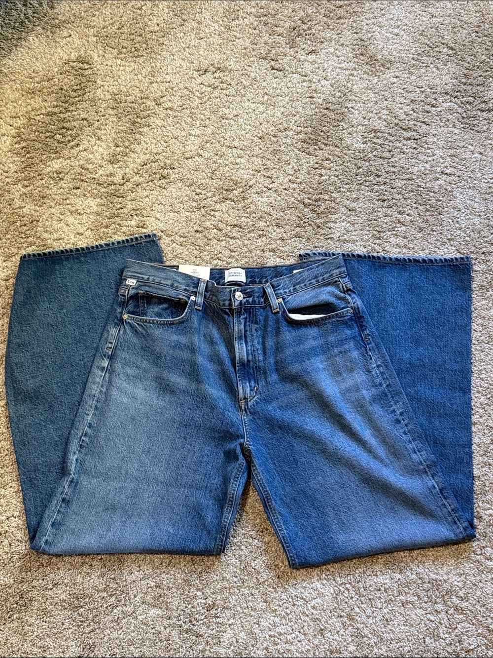 BNWT Citizen Of Humanity Paloma Baggy Jeans in 31. Color is Siesta. - Picture 7 of 16